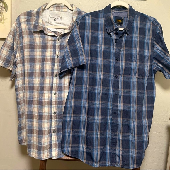 2 Men’s Button Down Shirts - Picture 1 of 9